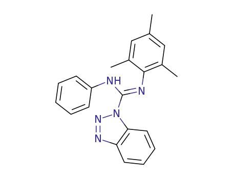 N-phenyl-N'-(2,4,6-trimethylphenyl)-1H-benzotriazole-1-carboximidamide