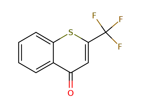 Molecular Structure of 156909-12-5 (4H-1-Benzothiopyran-4-one, 2-(trifluoromethyl)-)