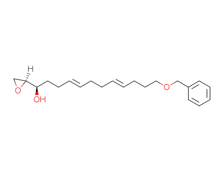 (4E,8E)-(R)-12-Benzyloxy-1-(S)-oxiranyl-dodeca-4,8-dien-1-ol