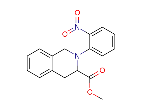 methyl 2-(2-nitrophenyl)-1,2,3,4-tetrahydroisoquinoline-3-carboxylate