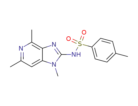 4-methyl-<i>N</i>-(1,4,6-trimethyl-1<i>H</i>-imidazo[4,5-<i>c</i>]pyridin-2-yl)-benzenesulfonamide