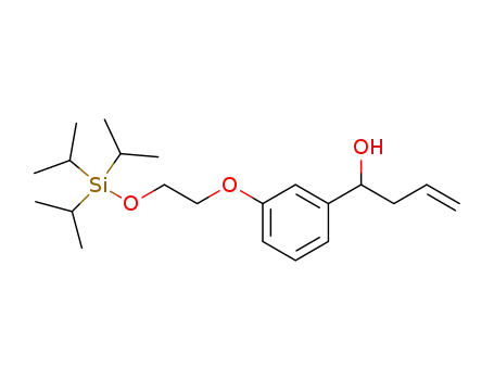 1-{3-[2-(triisopropylsilanyloxy)-ethoxy]-phenyl}-but-3-en-1-ol