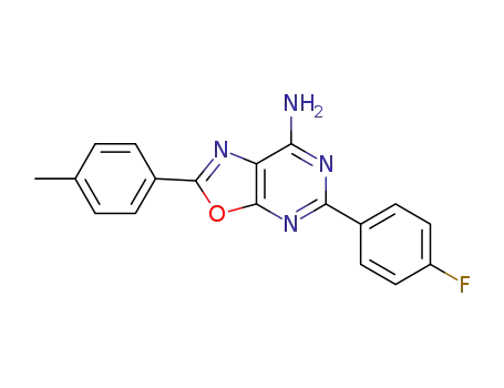 C<sub>18</sub>H<sub>13</sub>FN<sub>4</sub>O