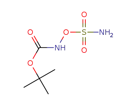 Molecular Structure of 1310054-47-7 (BocNHOSO<sub>2</sub>NH<sub>2</sub>)