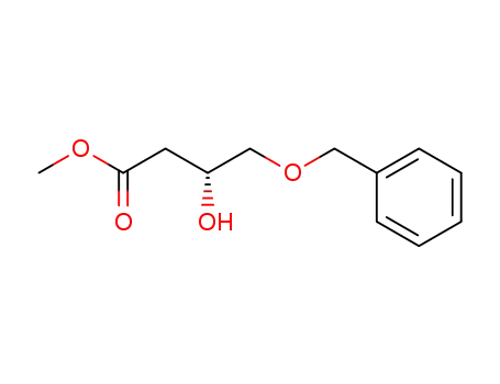 Butanoic acid, 3-hydroxy-4-(phenylmethoxy)-, methyl ester, (3R)-