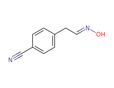 Molecular Structure of 1438253-40-7 ((E)-4-(2-(hydroxyimino)ethyl)benzonitrile)
