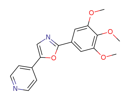 5-(pyridin-4-yl)-2-(3,4,5-trimethoxyphenyl)oxazole