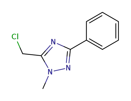 1H-1,2,4-Triazole, 5-(chloromethyl)-1-methyl-3-phenyl-