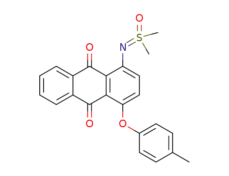 S,S-dimethyl-N-[4-(4-methylphenoxy)-9,10-dioxo-9,10-dihydroanthracen-1-yl]sulfoximide
