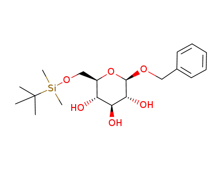 benzyl 6-O-tertbutyldimethylsilyl-β-D-glucopyranoside
