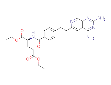 diethyl N-[4-[2-(2,4-diaminopyrido[3,4-d]pyrimidin-6-yl)ethyl]benzoyl]-L-glutamate