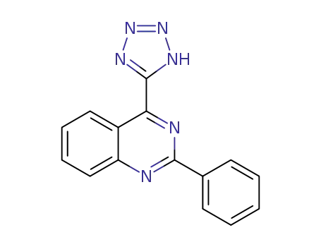 2-Phenyl-4-(1H-tetrazol-5-yl)quinazoline