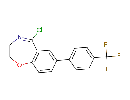 5-chloro-7-(4-(trifluoromethyl)phenyl)-2,3-dihydrobenzo[f][1,4]oxazepine