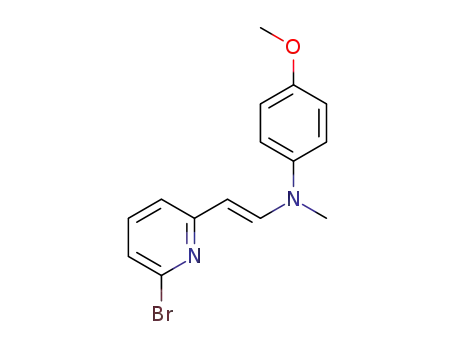 (E)-N-[2-(6-bromopyridine-2-yl)vinyl]-4-methoxy-N-methylaniline