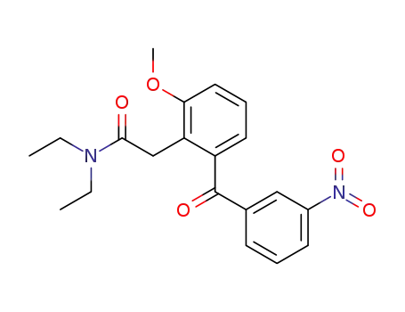 N,N-diethyl-2-(2-methoxy-6-(3-nitrobenzoyl)phenyl)acetamide