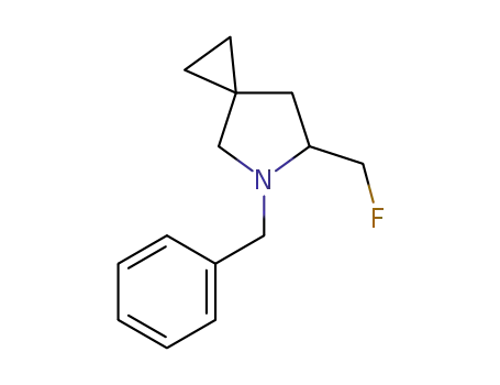 5-benzyl-6-(fluoromethyl)-5-azaspiro[2.4]heptane