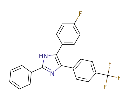 5-(4-fluorophenyl)-2-phenyl-4-[4-(trifluoromethyl)phenyl]imidazole