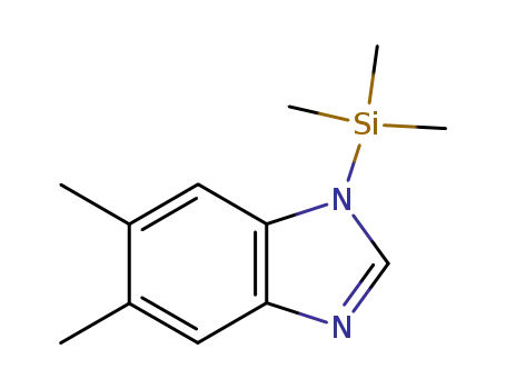 1H-Benzimidazole, 5,6-dimethyl-1-(trimethylsilyl)-