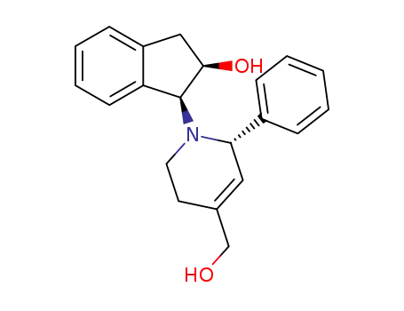 (1S,2R)-1-((S)-4-Hydroxymethyl-6-phenyl-3,6-dihydro-2H-pyridin-1-yl)-indan-2-ol