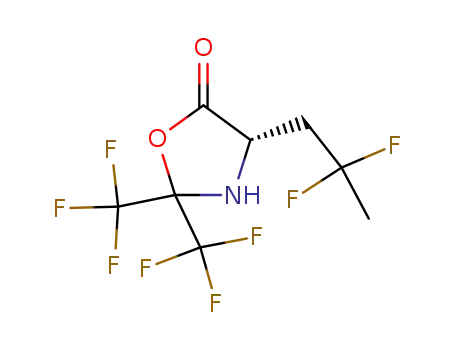 (4S)-4-(2,2-difluoropropyl)-2,2-bis(trifluoromethyl)-1,3-oxazolidin-5-one