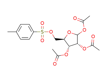 1,2,3-tri-O-acetyl-5-O-(p-tolylsulfonyl)-D-ribofuranose