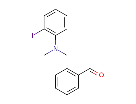 2-[N-(2-iodophenyl)-N-methylaminomethyl]benzaldehyde