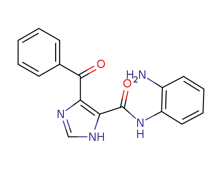 1H-Imidazole-4-carboxamide, N-(2-aminophenyl)-5-benzoyl-