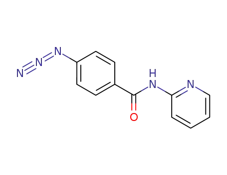 Molecular Structure of 1570261-86-7 (4-azido-N-(pyridin-2-yl)benzamide)