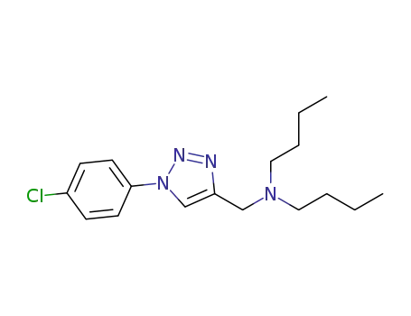 dibutyl[(1-(4-chlorophenyl)-1,2,3-triazol-4-yl)methyl]amine