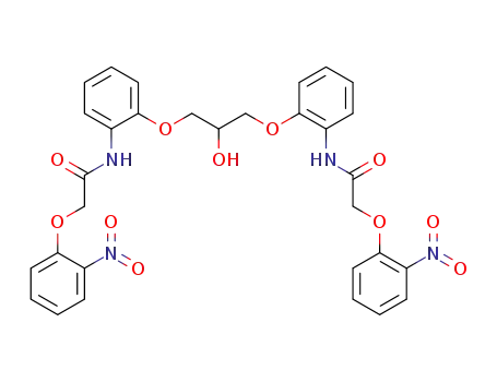 2-hydroxy-1,3-bis[2-(2-nitrophenoxy)acetamidophenoxy]propane
