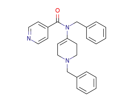 N-benzyl-N-(1-benzyl-1,2,3,6-tetrahydropyridin-4-yl)isonicotinamide