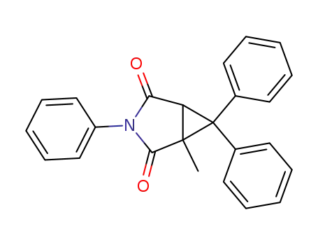 1-methyl-3,6,6-triphenyl-3-aza-bicyclo[3.1.0]hexane-2,4-dione