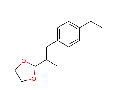 1,3-Dioxolane,2-[1-methyl-2-[4-(1-methylethyl)phenyl]ethyl]-