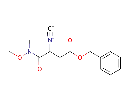 2-isocyano-succinic acid 4-benzyl ester N-methoxy-N-methylamide