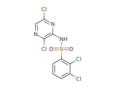 2,3-dichloro-N-(3,6-dichloropyrazin-2-yl)benzenesulfonamide