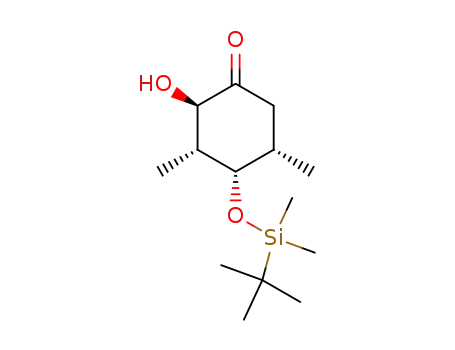 (2R,3R,4S,5S)-4-(tert-Butyl-dimethyl-silanyloxy)-2-hydroxy-3,5-dimethyl-cyclohexanone