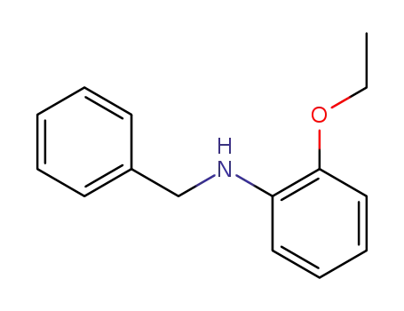 Molecular Structure of 13371-95-4 (N-BENZYL-O-PHENETIDINE)