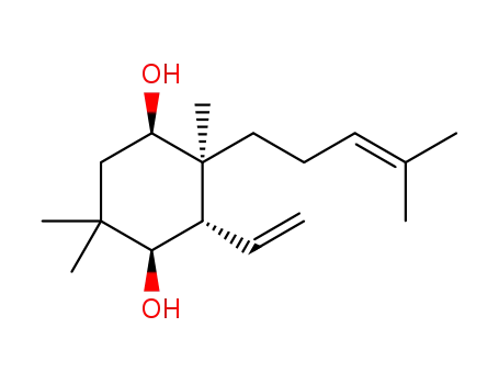 (1R,2S,3S,4R)-2,5,5-trimethyl-2-(4-methylpent-3-en-1-yl)-3-vinylcyclohexane-1,4-diol