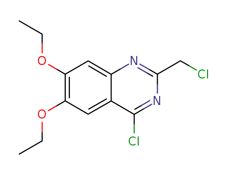 Quinazoline, 4-chloro-2-(chloromethyl)-6,7-diethoxy-