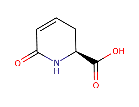 Molecular Structure of 147751-02-8 (2-Pyridinecarboxylicacid,1,2,3,6-tetrahydro-6-oxo-,(S)-(9CI))