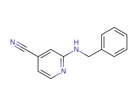 4-PYRIDINECARBONITRILE, 2-[(PHENYLMETHYL)AMINO]-