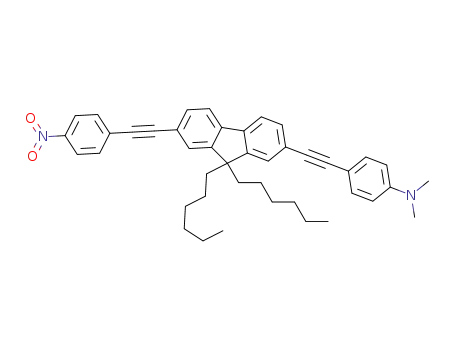 4-({9,9-dihexyl-7-[(4-nitrophenyl)ethynyl]-9H-fluoren-2-yl}ethynyl)-N,N-dimethylaniline