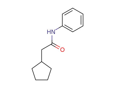 Molecular Structure of 1138-73-4 (2-cyclopentyl-N-phenylacetamide)
