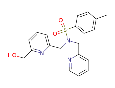 Molecular Structure of 502723-66-2 ([6-{[(pyrid-2-ylmethyl)(tosyl)amino]methyl}pyrid-2-yl]methanol)