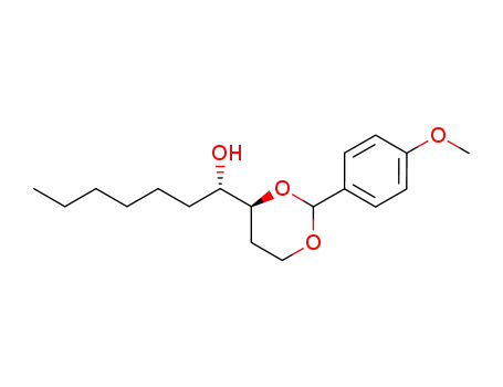 (1S)-1-[(4S)-2-(4-methoxyphenyl)-1,3-dioxan-4-yl]heptan-1-ol