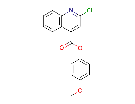4-Quinolinecarboxylic acid, 2-chloro-, 4-methoxyphenyl ester
