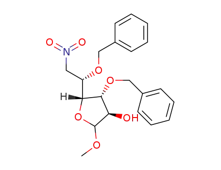 methyl 3,5-di-O-benzyl-6-deoxy-6-nitro-L-idofuranoside