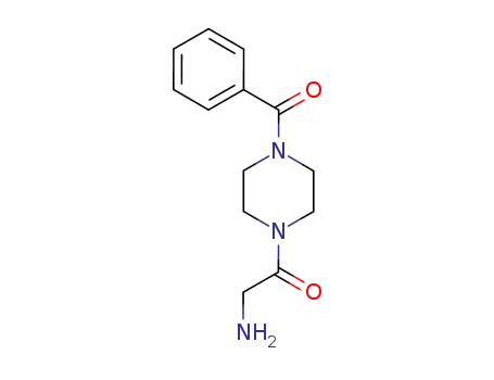 Piperazine, 1-(aminoacetyl)-4-benzoyl-