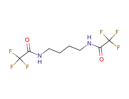 Molecular Structure of 2546-72-7 (Acetamide, N,N'-1,4-butanediylbis[2,2,2-trifluoro-)