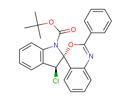 (2'R,3'S)-tert-butyl 3'-chloro-2-phenylspiro[benzo[d][1,3]oxazine-4,2'-indoline]-1'-carboxylate